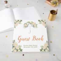 Parapluie Floral Baby Shower
