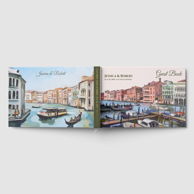 Livre D'or Peintures de Venise, Italie (Complet)