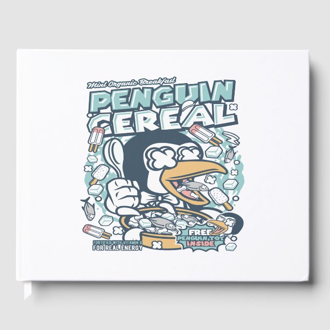 Livre D'or Penguin Cereal Box (Recto)