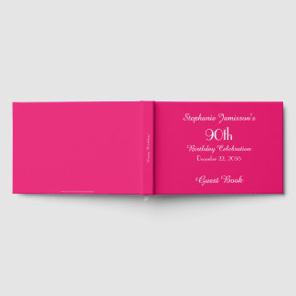 Livre d'or personnalisé pour fête d'anniversaire 9