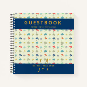 Livre d'or personnalisé pour les invités de la bab