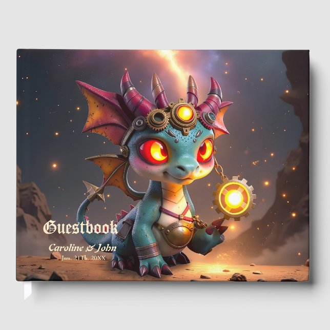 Livre D'or Petit Dragon, Grande Énergie – L'Ember Clockling (Recto)