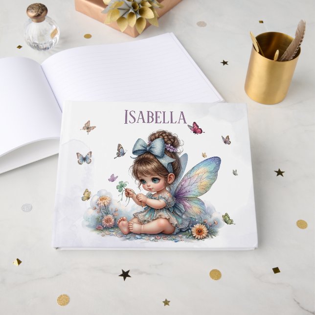Livre D'or Petite fée adorable  (Recto ouvert)