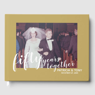 Livre D'or Photo 50e anniversaire du Mariage - type de script