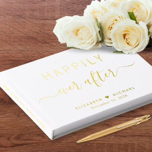 Livre D'or Photo de mariage élégant pour un bonheur éternel