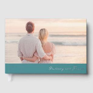 Livre D'or Photo de plage romantique pastel