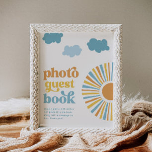 Livre d'or photo de soleil Sign