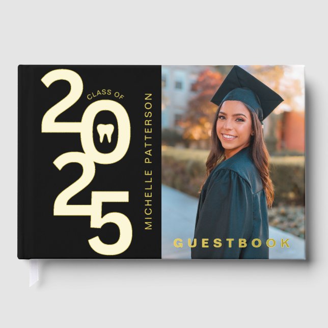 Livre D'or Photo Diplôme de l'école dentaire (Recto)