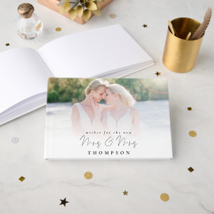 Livre D'or Photo Overlay Script Souhaite Mme Mrs.