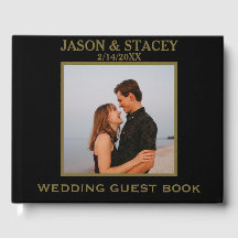 Photo personnalisée et texte simple Élégant