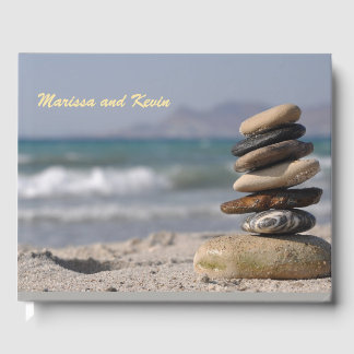 Livre D'or Pierres Spirituelles Équilibrées Stack