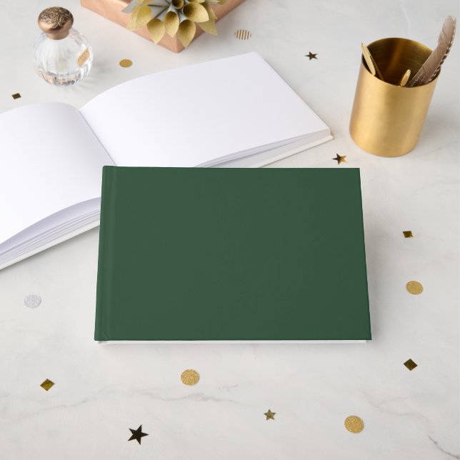 Livre D'or Pine Green (Recto ouvert)