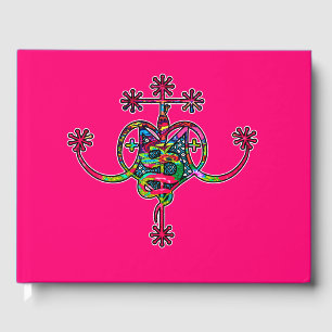 Livre D'or Pink Neon Marie Laveau Veve Sigil