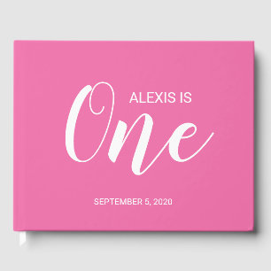 Livre d'or Pink Personnalisé