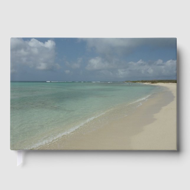 Livre D'or Plage d'Aruba II Magnifique paysage naturel (Recto)