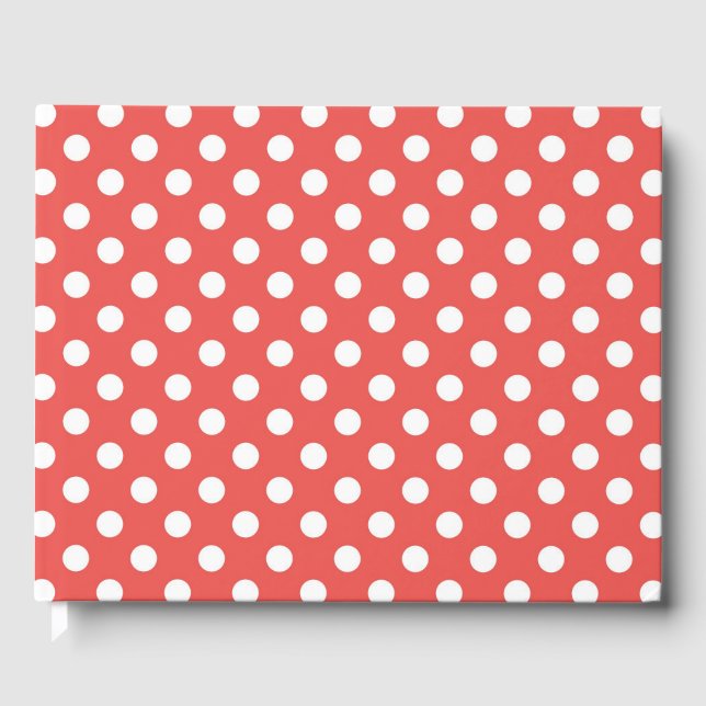 Livre D'or Pois rouges et blancs (Recto)