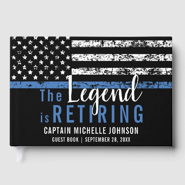 Livre D'or Police Retraite Partie Retraite Application de la  (Recto)