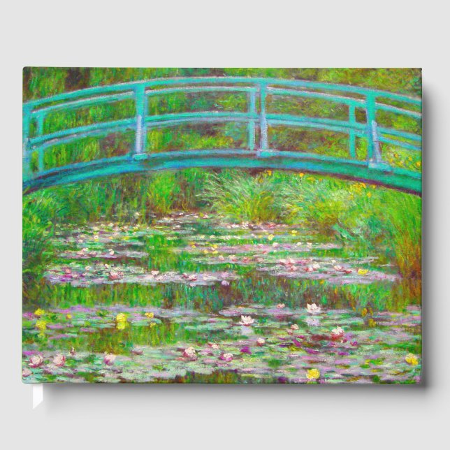 Livre D'or Pont Japonais et Nymphéas de Monet (Recto)