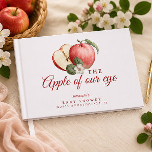 Livre d'or pour Baby Shower Apple of Our Eye