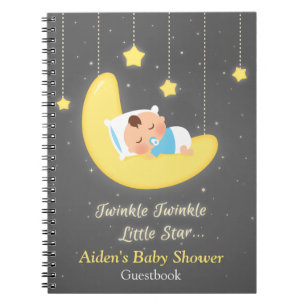 Livre d'or pour Baby Shower « Twinkle Twinkle Litt