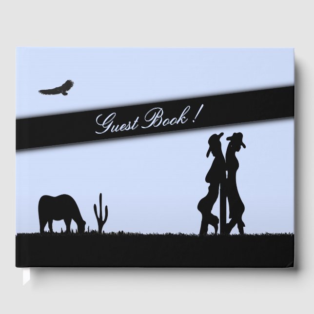 Livre d'or pour événement occidental (Recto)