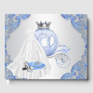 Livre d'or pour fête d'anniversaire de Cendrillon