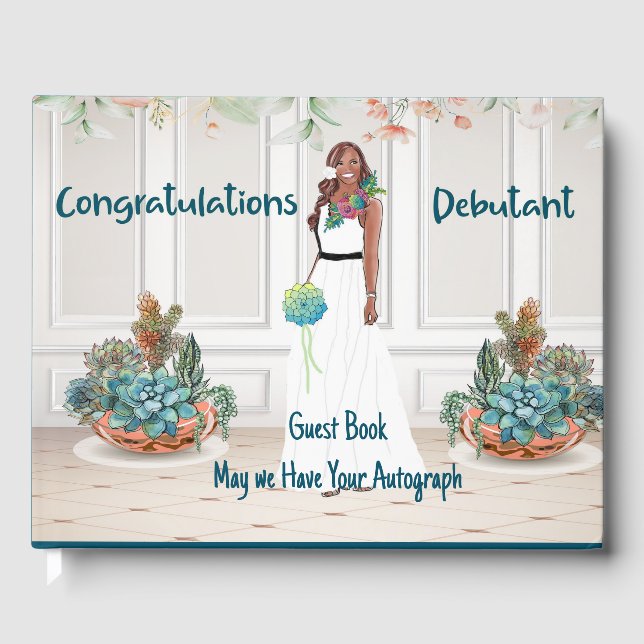 Livre d'or pour la fête de Black Debutante (Recto)