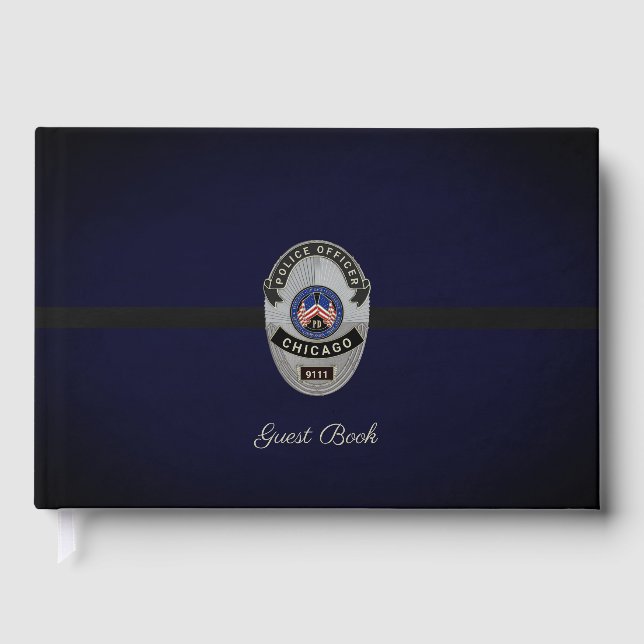 Livre d'or pour la retraite de la police (Recto)
