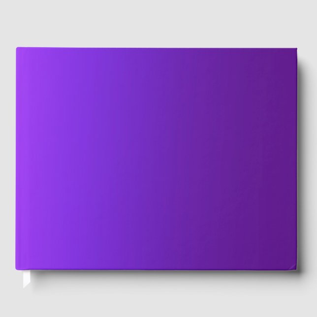 Livre D'or Purple Pink Ombre Gradient Blur Abstrait Design (Recto)
