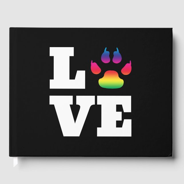 Livre D'or Rainbow paw (Recto)