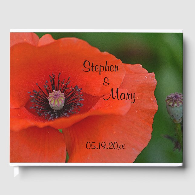 Livre D'or Red Poppy (Recto)