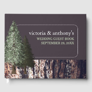 Livre D'or Redwoods & Bark, Mariage rustique