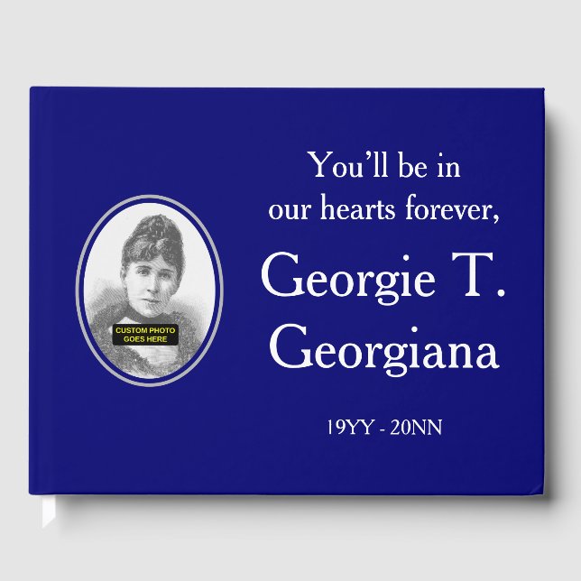 Livre D'or Respectable, Minimal Memories Guestbook (Recto)