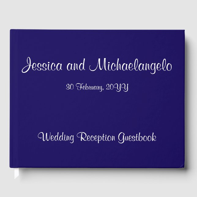 Livre d'or Respectable, Simple Mariage/Mariage (Recto)