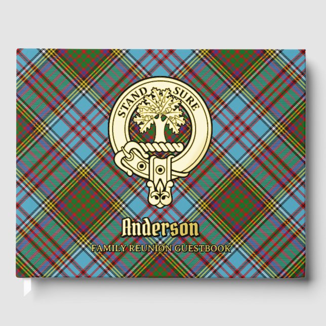 Livre D'or Réunion de famille Anderson (Recto)