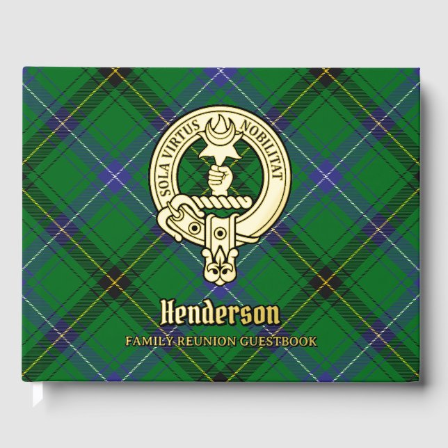 Livre D'or Réunion de famille Henderson (Recto)