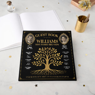 Livre D'or Réunion de famille personnalisée Arbre généalogiqu