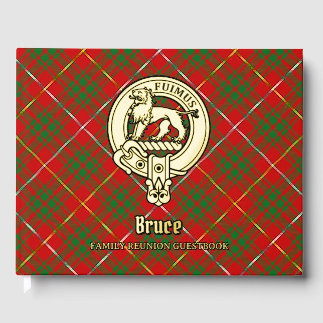 Livre D'or Réunion de la famille Bruce (Recto)