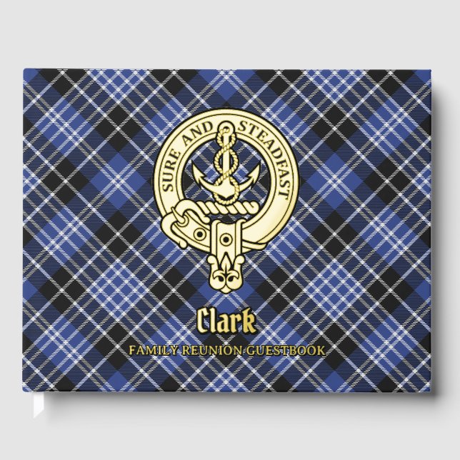 Livre D'or Réunion de la famille Clark (Recto)