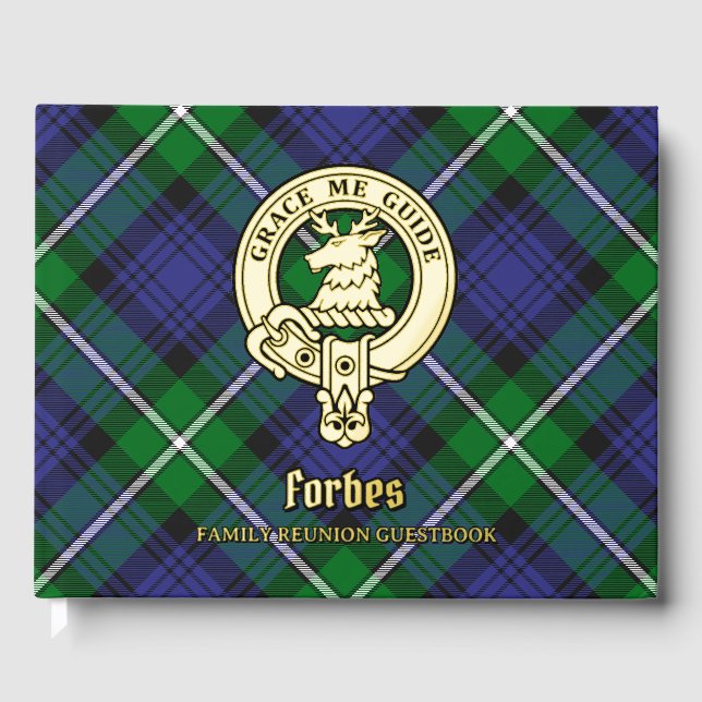 Livre D'or Réunion de la famille Forbes (Recto)