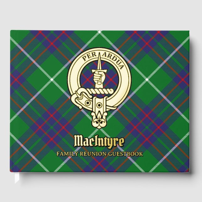 Livre D'or Réunion de la famille MacIntyre (Recto)