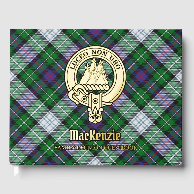 Livre D'or Réunion de la famille MacKenzie (Recto)