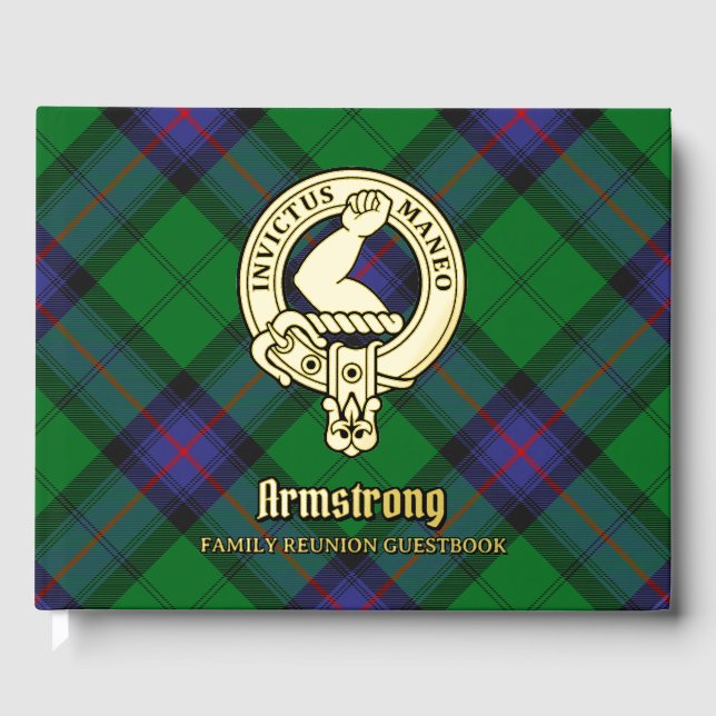 Livre D'or Réunion familiale Armstrong (Recto)