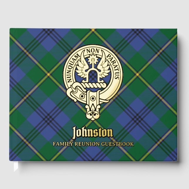 Livre D'or Réunion familiale de Johnston (Recto)