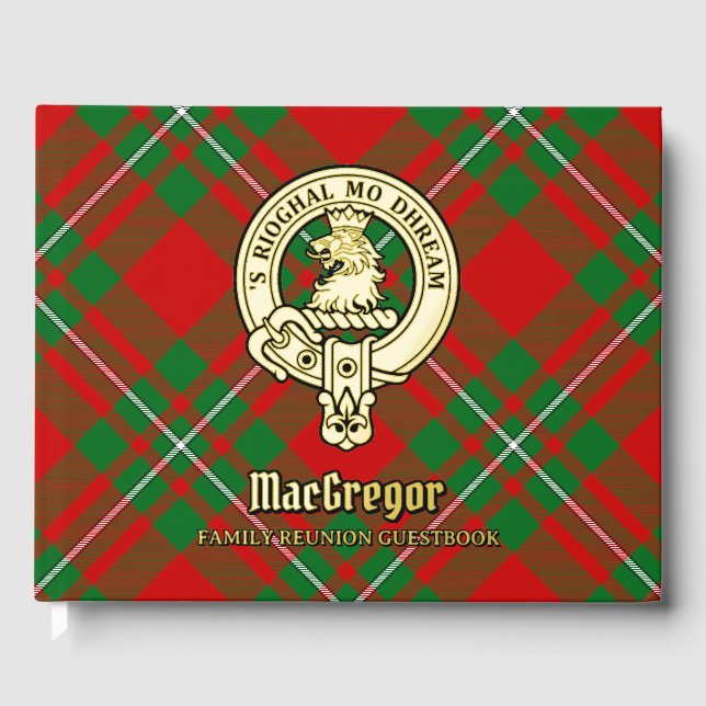 Livre D'or Réunion familiale MacGregor (Recto)