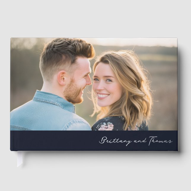 Livre D'or Romantic Warm Photo (Recto)