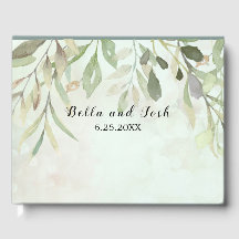 Romantique Soft Botanical Greenery Mariage