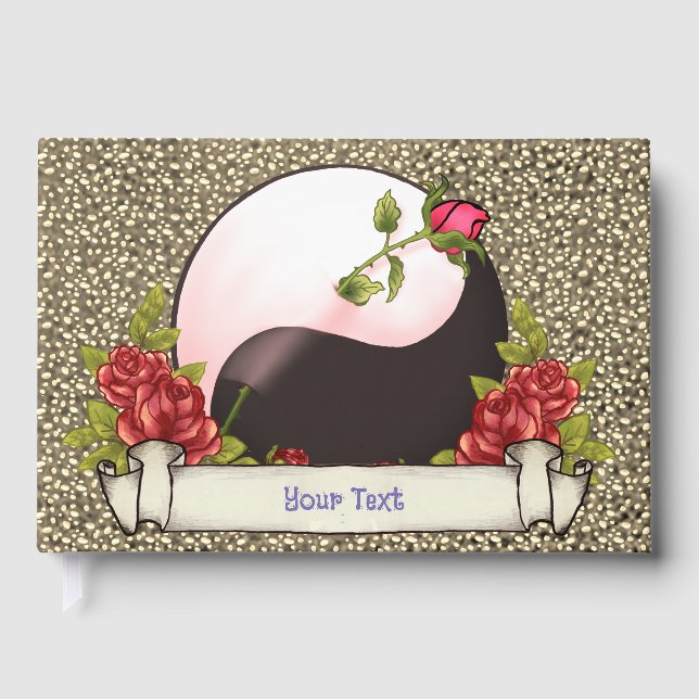 Livre d'or Rose Yin Yang (Recto)