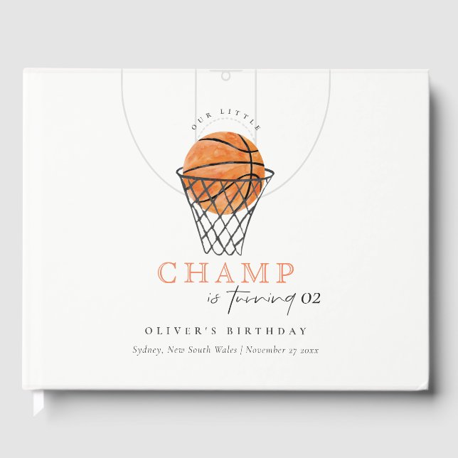 Livre D'or Rust Notre Petit Champ Basketball N'Importe Quel Â (Recto)