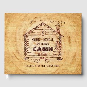 Livre D'or Rustic Log Cabine Vacances Maison Location Faux